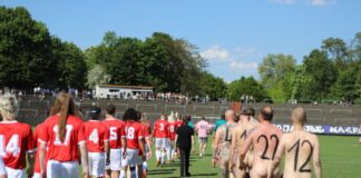 Hier spielt die «Nacktionalmannschaft».