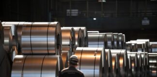Stahl-Coils von Thyssenkrupp Steel - das Unternehmen könnte viel mehr verkaufen als es tut, doch die Nachfrage ist schwach.