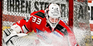 Leon Brunet bleibt bei den Ice Aliens. Foto: Daniela Schmidt