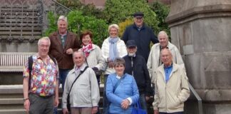 Die Briefmarkensammler zog es zum Drachenfels. Foto: privat