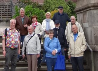Die Briefmarkensammler zog es zum Drachenfels. Foto: privat