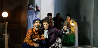 Agostino Subacchi als Masetto, Zachary Wilson als Don Giovanni. Foto: Axel J. Scherer
