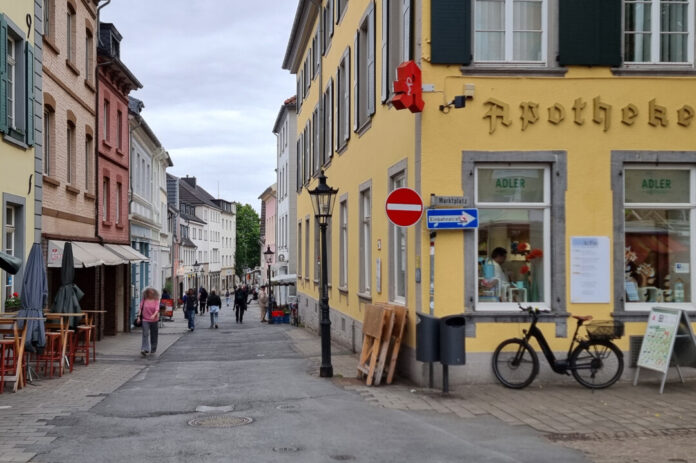 Im Bereich der Fußgängerzone tut sich was. Foto: Stadtwerke Ratingen