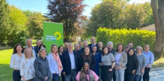 Das Team der Kreis-Grünen steht. Foto: Grüne