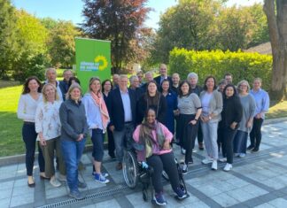 Das Team der Kreis-Grünen steht. Foto: Grüne