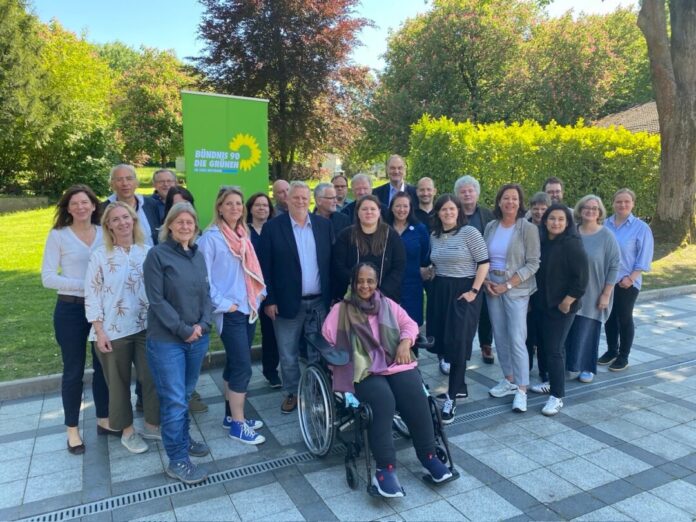 Das Team der Kreis-Grünen steht. Foto: Grüne