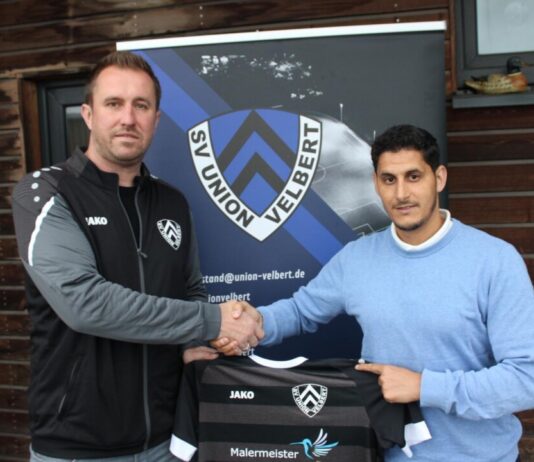 Said Essahel El Alaoui übernimmt an der Seitenlinie der Unioner. Foto: SV Union Velbert