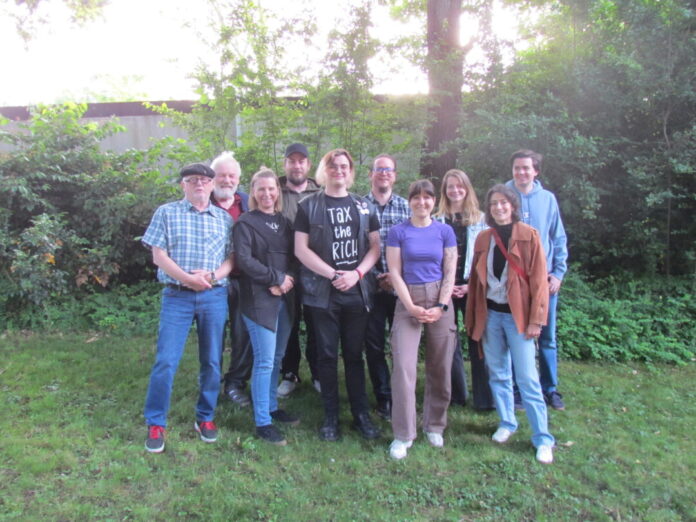 Einige der Kandidierenden der Die Linke Ratingen. Foto: Linke Ratingen