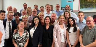 Die CDU Heiligenhaus startet in den Wahlkampf. Foto: CDU