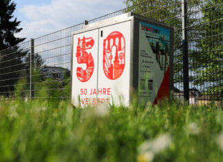 An der Goethestraße in Neviges gibt es eine neue "Sportbox" - und auch Langenberg hat nun einen Standort. Foto: Volkmann