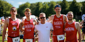 Jan Ortjohann, Leon Vollstedt, Georg Mantyk, Morten Schmidt und d Eric Müller. Foto: TTR 08