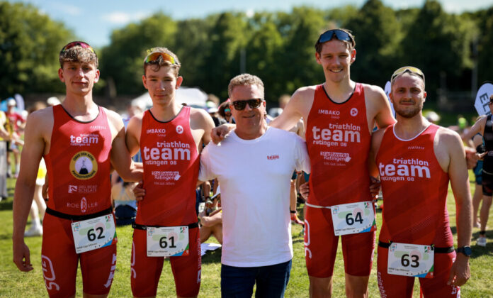 Jan Ortjohann, Leon Vollstedt, Georg Mantyk, Morten Schmidt und d Eric Müller. Foto: TTR 08