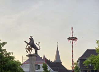 Blick auf den Ratinger Marktplatz , Bild: Alexander Heinz