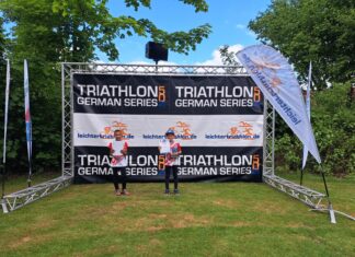 Aladji Heck und Paul Schneider vom Triathlon-Team. Foto: TTR08