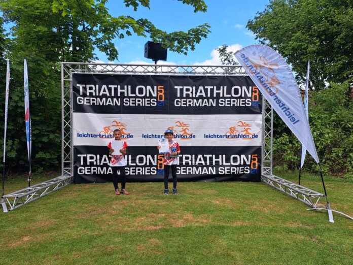 Aladji Heck und Paul Schneider vom Triathlon-Team. Foto: TTR08