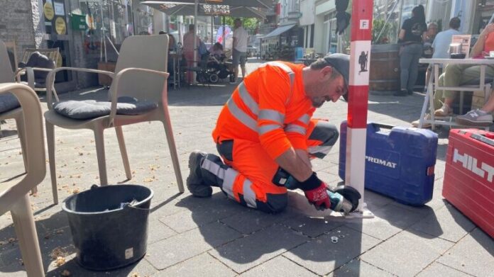 Poller-an-der-Schaefergruppe-777x437 Ein Mitarbeiter des Baubetriebshof hat einen neuen