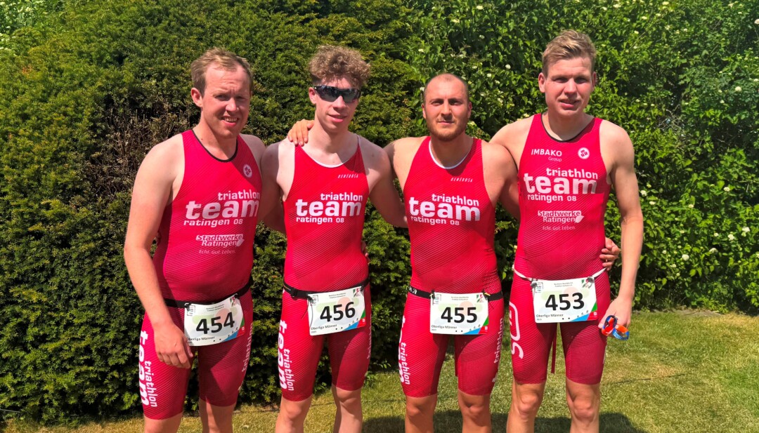 Philipp Rudat, Max Pocha, Eric Mueller und Alexander Gossmann. Foto: TTR08