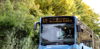 Auf der Linie 611 kommt es zu Beeinträchtigungen. Foto: WSW/Frank Gleitsmann
