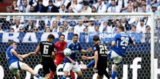 Lukas Petkov bringt Elversberg sehenswert in Führung.