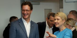 Rhein-Ruhr und Warnemünde - diese Ost-West-Verbindung soll die Chancen auf die Ausrichtung der Olympischen Spiele erhöhen.    