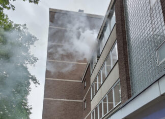 Die Einsatzstelle an der Kreuzstraße in Alt-Erkrath. Foto: Feuerwehr