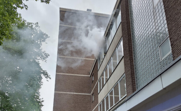 Die Einsatzstelle an der Kreuzstraße in Alt-Erkrath. Foto: Feuerwehr