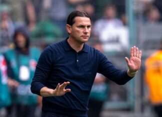 Gladbachs Trainer Gerardo Seoane sieht noch keine Notwendigkeit für Gespräche zu seiner Zukunft. 