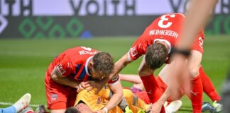 Kevin Müller musste lange behandelt werden.