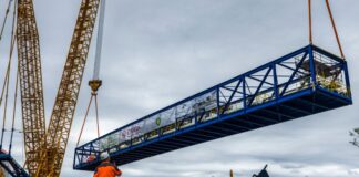 Der Rhein-Herne-Kanal war für das Manöver zeitweise voll gesperrt.