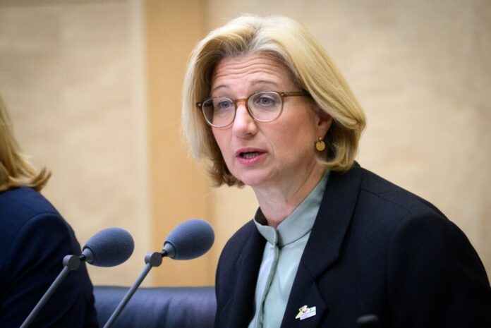 Der Bundesrat mit Präsidentin Anke Rehlinger (SPD) würdigte die Beziehungen zu Israel.