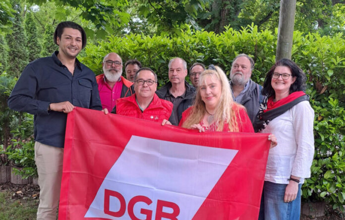 Der neugewählte DGB-Kreisverband Mettmann. Foto: DGB