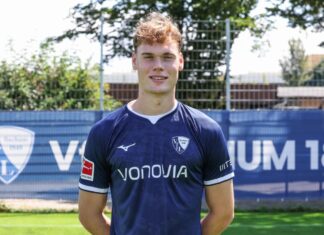 Bochums Mats Pannewig soll trotz Abstieg in Bochum eine wichtige Rolle spielen.