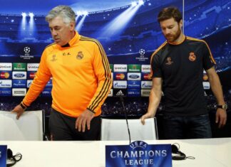 Reals Noch-Trainer Carlo Ancelotti kennt Xabi Alonso noch aus gemeinsamen Zeiten in der spanischen Hauptstadt.