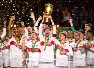 Der VfB Stuttgart hat den DFB-Pokal gewonnen.