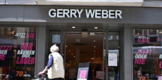 Der Abverkauf läuft auf Hochtouren in den verbliebenen Gerry-Weber-Shops in Deutschland.