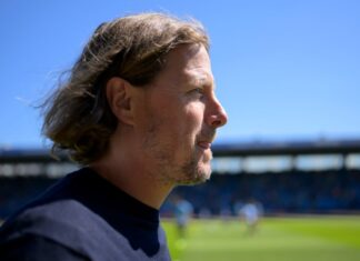 Der FSV Mainz 05 mit den Trainer Bo Henriksen hat die große Chance, in die Conference League einzuziehen.