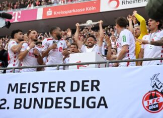 Der 1. FC Köln ist Zweitligameister