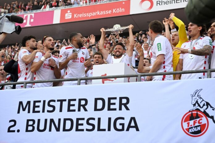 Der 1. FC Köln ist Zweitligameister