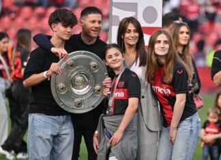 Xabi Alonso und seine Familie haben sich in Leverkusen sehr wohlgefühlt.