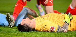 Kevin Müller hat eine Gehirnerschütterung erlitten.