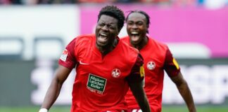 Ragnar Ache (l.) stürmt künftig für Köln.