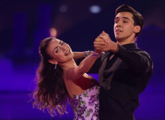Neuer Dancing Sta: Diego Pooth mit seiner Tanzpartnerin Ekaterina Leonova.