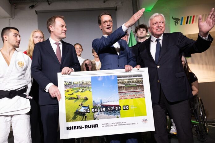 NRW will sich mit der Region Rhein und Ruhr um Olympia bewerben