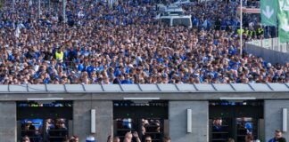 Die Probleme beim Einlass der Bielefeld-Fans werden aufgearbeitet, kündigte der Berliner Senat an. 