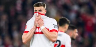 Ermedin Demirovic und der VfB treffen im Pokalfinale am Samstag auf Arminia Bielefeld.