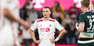 Beim 2:1-Sieg in Nürnberg zuletzt zweimaliger Torvorbereiter - am Sonntag nach einer körperlichen Auseinandersetzung auf einem Partyschiff verletzt: Kölns Stürmer Tim Lemperle.