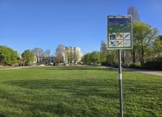 Frischluftschneise bleibt trotz Schulneubau erhalten. Die Acht. , Bild: Alexander Heinz