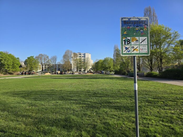 Frischluftschneise bleibt trotz Schulneubau erhalten. Die Acht. , Bild: Alexander Heinz