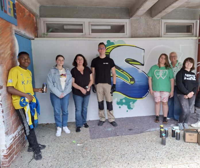 Die „Colour-your-life“–AG hat die Aktion organisiert. Foto: privat