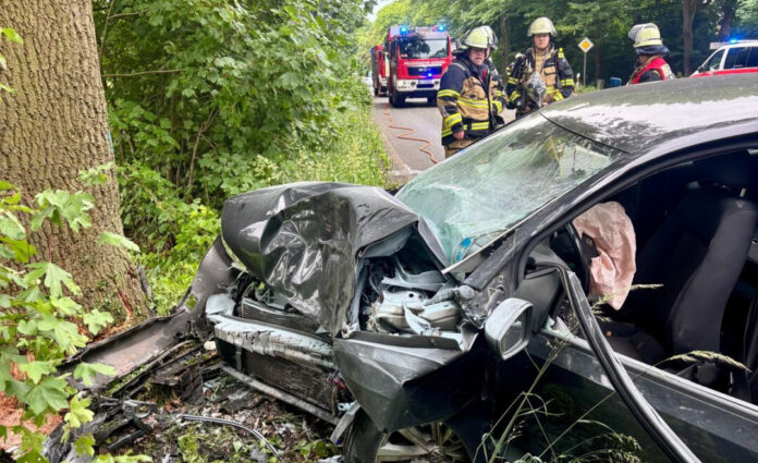 Ein Blick auf die Einsatzstelle. Foto: Feuerwehr Essen
